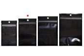 Алуминиева опаковка тип ДОЙ-ПАК 90x30x140 mm , черна отзад, прозрачна предна част с "цип" затваряне 100 бр./пакет Алуминиева опаковка тип ДОЙ-ПАК 90x30x140 mm , черна отзад, прозрачна предна част с "цип" затваряне 100 бр./пакет