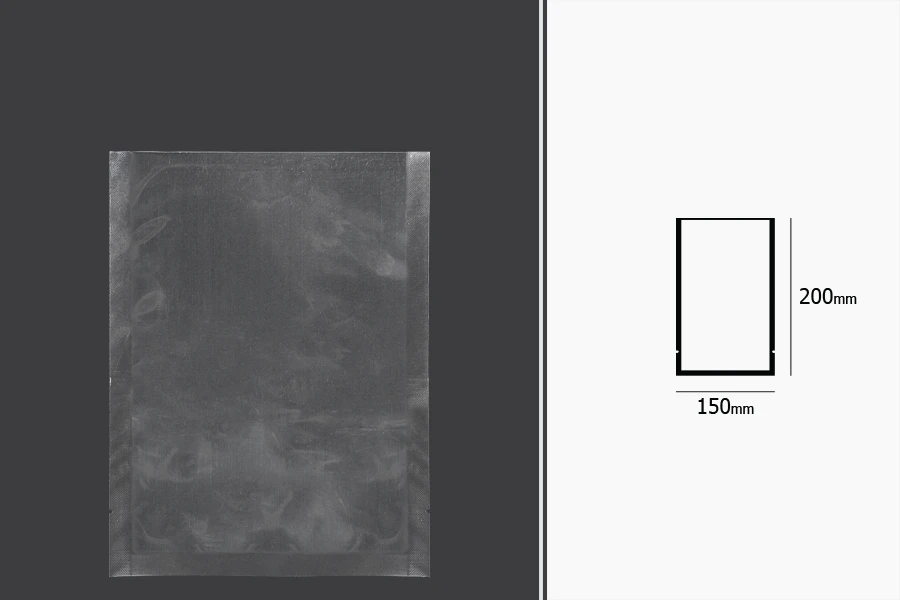 Вакуумна торбичка с размер 150x200 mm - 100 бр. Вакуумна торбичка с размер 150x200 mm - 100 бр.
