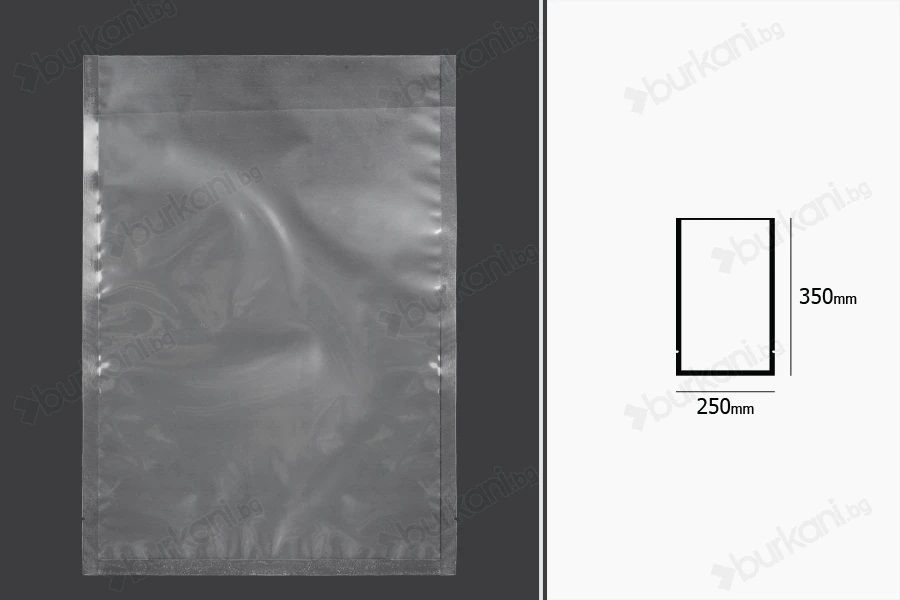 Вакуумна торбичка 250x350 mm - 100 бр.-изображение_размери