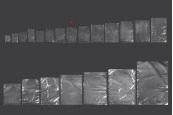 Прозрачен вакуумен плик за опаковане на хранителни продукти, с размери 120x170 mm - 100 бр. Прозрачен вакуумен плик за опаковане на хранителни продукти, с размери 120x170 mm - 100 бр.