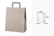Хартиена чанта  с дръжки  280x120X330-изображение_размери