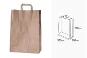 Хартиерна торбичка с дръжки с размери 320x160X450-изображение_размери