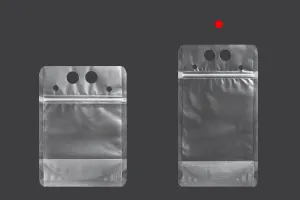 Прозрачна опаковка тип Doy Pack 500 ml с цип и дупки за сламки - 50 бр-изображение_група