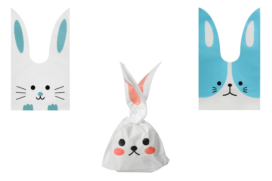 Пластмасови торбички за сладкиши 135х220 - 50 бр/пакет-изображение_група