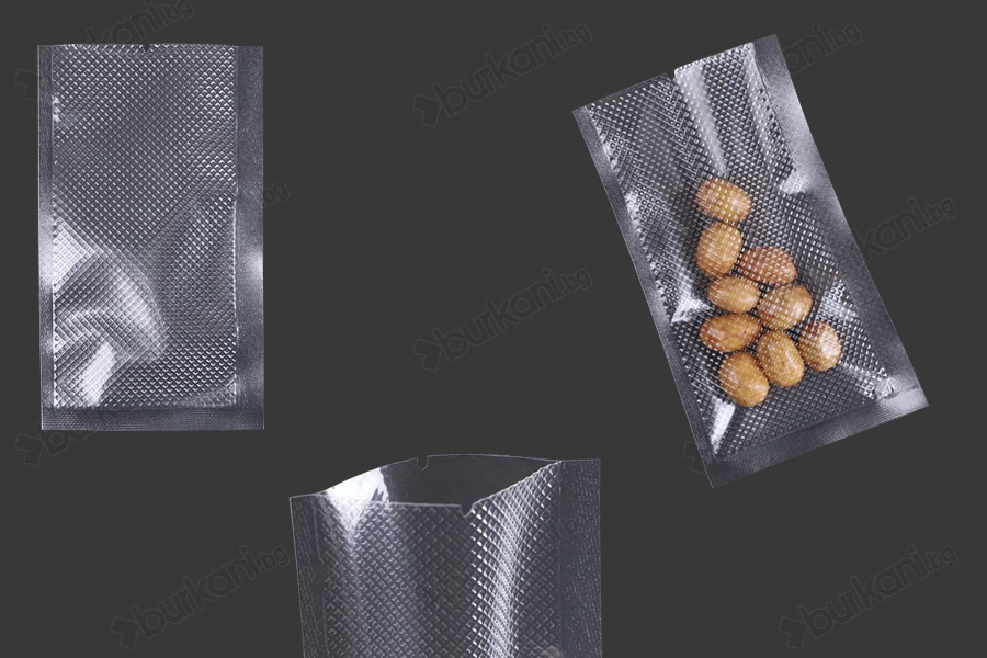 Вакуумни торбички за хранителни продукти -  70х120 мм - 100 бр-изображение_продукт