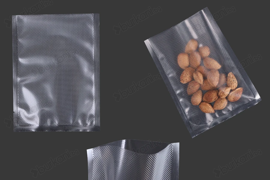 Вакуумни торбички зa опаковане на хранителни  и други продукти с размери  150х200 мм - 100 бр./пакет-изображение_продукт