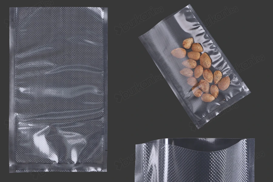 Вакуумни торбички зa опаковане на хранителни и други продукти  с размери 150х250 мм - 100 бр-изображение_продукт