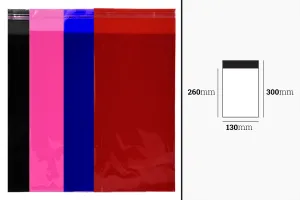 Самозалепващи се пликове с размери 130х300 мм - 100 бр./пакет-2