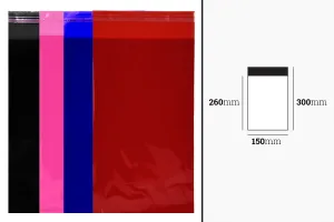 Самозалепващи се пликове с размери 150х300 - 100 бр./пакет-2