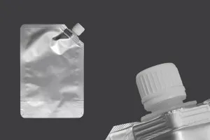 Алуминиева Doy Pack 500 ml със странична бяла капачка - 50 бр-1