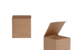 Хартиена кутия за карамелените бурканчета 30ml и  50ml,с размери  58x58x62 - 50 бр.-1