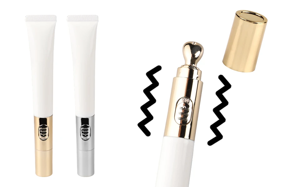 Пластмасова тубичка бяла 20 ml за серум с вибрационна функция-изображение_продукт