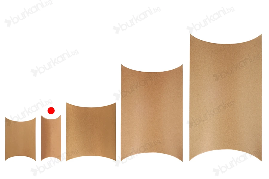 Подаръчна кутия тип "възглавница" 200x90x40 mm - 20 бр./опаковка-изображение_група