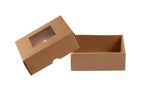 Кутия за съхранение с прозорец с размери  170x130x60 mm-2