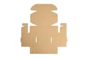 Крафт  опаковъчна кутия без прозорец 130x120x60 mm - опаковка от 20 бр-3