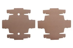 Крафт кутия с размери  130x120x60 mm-2