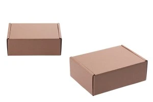 Кутия от крафт хартия без прозорец с размери  200x145x70 mm - 20 бр.-1