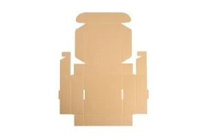 Крафт опаковъчна кутия без прозорец 170x170x50 mm - 20pcs-5