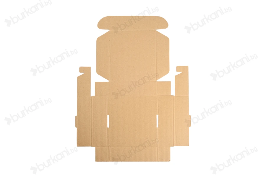 Крафт опаковъчна кутия без прозорец 170x170x50 mm - 20pcs-изображение_група