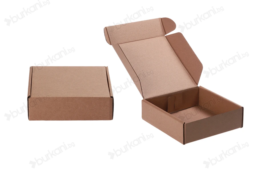 Крафт опаковъчна кутия без прозорец 170x170x50 mm - 20pcs-изображение_продукт