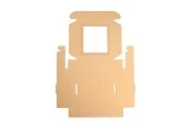 Опаковъчна крафт кутия с прозорец 210x210x50 mm - 20 бр. Опаковъчна крафт кутия с прозорец 210x210x50 mm - 20 бр.-изображение_група