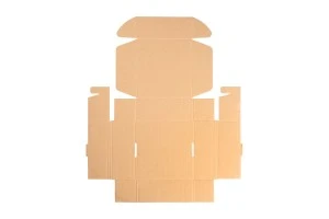 Кутия от крафт хартия с размери  180x180x70 mm без прозорец  - 20 бр.-3
