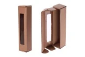 Хартиена крафт кутия с прозорец с размери 55x55x250 mm - 20 бр. Хартиена крафт кутия с прозорец с размери 55x55x250 mm - 20 бр.
