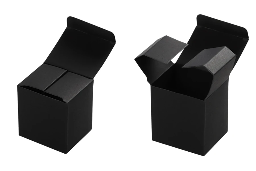 Хартиена  черна кутия с размери 50x58x62 - 50 бр