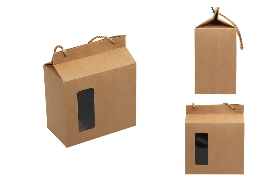 Кутия тип куфар с прозорец с размери 180x100x160 - 20 бр. Кутия тип куфар с прозорец с размери 180x100x160 - 20 бр.-изображение_група