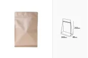 Опаковка тип Doy Pack  160x80x260 mm  с алуминиева вътрешна облицовка - 50 бр.