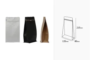 Tорбички тип Doy Pack  с вентил и с  "цип" затваряне  и  термнозапечатване с размери 135x80x225 mm- 25 бр (НЕ МОЖЕ ДА СЕ ЗАПЕЧАТА РЪЧНО).-изображение_група