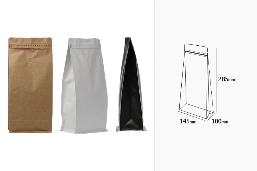 Опаковка Doy Pack алуминиеви  с размери  145x100x335 mm мм - в опаковка 25 бр.-