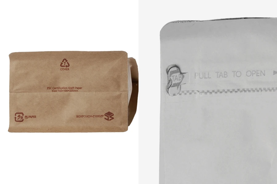 Опаковка Doy Pack алуминиеви  с размери  145x100x335 mm мм - в опаковка 25 бр.-изображение_група