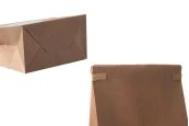 Крафт торбичка с размери 120x60x245 mm с прозорец и тел за запечатване (tin-tie) Крафт торбичка с размери 120x60x245 mm с прозорец и тел за запечатване (tin-tie)