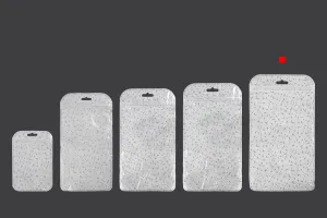 Торбичка с цип  135x245 mm, от нетъкан текстил в гръб и с прозрачна предна част и Eurohole - 50 бр.-7