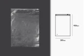 Пластмасов прозрачни пликове с цип с размери 300x400 mm - 50 бр. Пластмасов прозрачни пликове с цип с размери 300x400 mm - 50 бр.