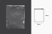 Пластмасови прозрачни пликове с цип с размери 350x450 mm Пластмасови прозрачни пликове с цип с размери 350x450 mm