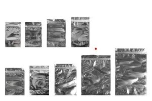 Опаковка тип Doy Pack с размери  180 x 40 x 250 mm с цип затваряне , алуминиева задна част и прозрачна предна част - 100 бр.-3