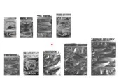 Опаковка тип Doy Pack с размери 140 x 40 x 200 mm с цип затваряне, алуминиева задна част и прозрачна предна част - 100 бр.