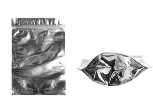 Опаковка тип Doy Pack с размери 140 x 40 x 200 mm с цип затваряне, алуминиева задна част и прозрачна предна част - 100 бр.-1