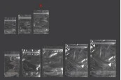 Прозрачна опаковка DOY PACK с размери 120х30х150 мм с цип - 100 бр. Прозрачна опаковка DOY PACK с размери 120х30х150 мм с цип - 100 бр.