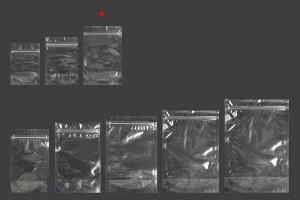 Прозрачна опаковка DOY PACK с размери 120х30х150 мм  с цип  - 100 бр.-4