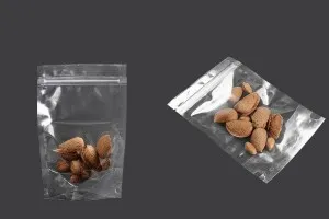 Прозрачна опаковка DOY PACK с размери 120х30х150 мм  с цип  - 100 бр.-5