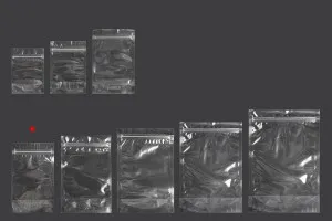 Прозрачна опаковка  Doy Pack 120x40x200 mm с цип  - 100 бр.-4