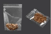 Прозрачни опаковки Doy Pack с размер 180x40x260 mm с цип - 100 бр Прозрачни опаковки Doy Pack с размер 180x40x260 mm с цип - 100 бр