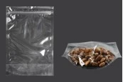Прозрачна опаковка Doy Pack 200x50x295 mm с цип - 100 бр. Прозрачна опаковка Doy Pack 200x50x295 mm с цип - 100 бр.