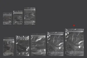 Прозрачна опаковка Doy Pack 200x50x295 mm с цип - 100 бр.-4