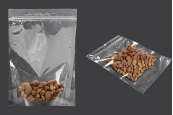 Прозрачна опаковка Doy Pack 200x50x295 mm с цип - 100 бр. Прозрачна опаковка Doy Pack 200x50x295 mm с цип - 100 бр.