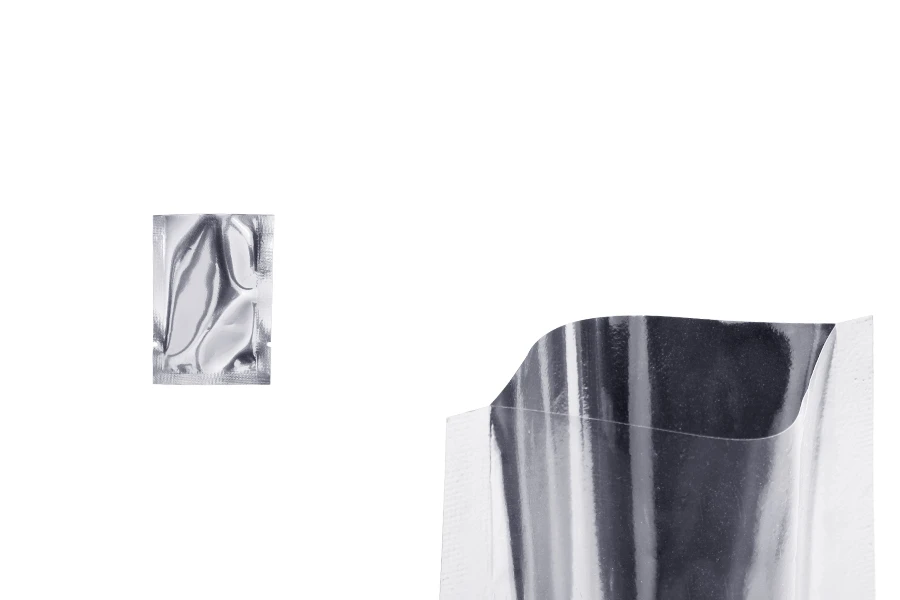 Алуминиеви торбички 50x70 мм без цип с възможност за запечатване с термолепачка - 100 бр.-изображение_продукт