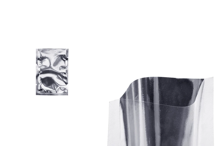 Алуминиеви торбички 60x90 мм с опция за термозапечатване - 100 бр.-изображение_продукт